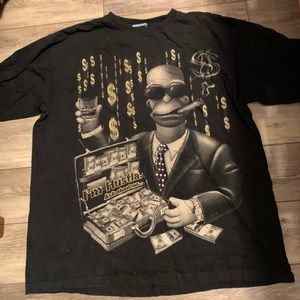 Vintage “I’m Hustla” Homer Simpson Graphic Tee